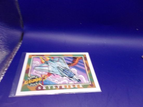 Picture of 1991 impel gi joe card #008 skystriker