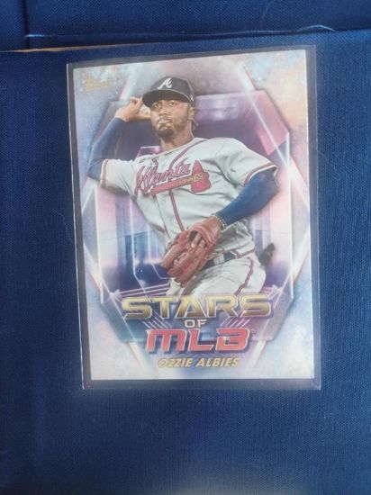 Picture of 2023 topps mlb stars of mlb ozzie albies card