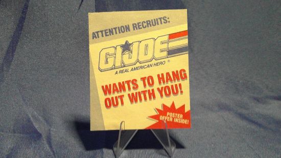 Picture of attention recruits gi joe poster