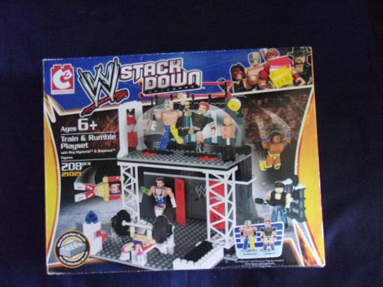 Picture of wwe smackdown train and rumble playset mib 2013